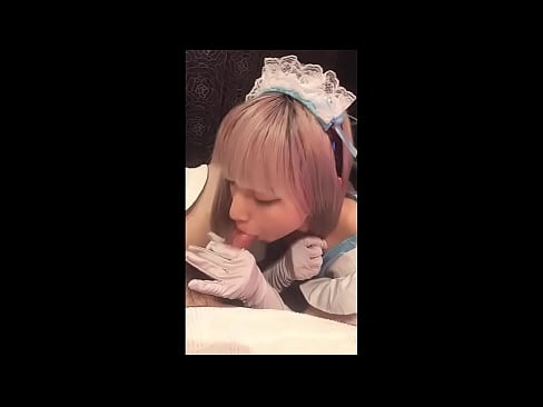 ❤️ Japanese Idol [mayuka], Franse diensmeisie kostuum, deel 1, blowjob en ruk af met lotion ️ Net pornografie op af.novoporn.ru